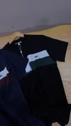 MEN1973 LCT CLASSİC FİT RENK ŞERİTLİ BİSİKLET YAKA T-SHIRT