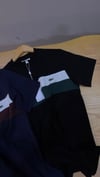 MEN1973 LCT CLASSİC FİT RENK ŞERİTLİ BİSİKLET YAKA T-SHIRT