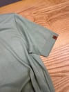 MEN1987 JACOB C. PAMUK MODAL KARIŞIMLI YEŞİL DOKUMA T-SHIRT
