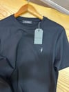 MEN1988 ALL S. PAMUKLU SİYAH T-SHIRT