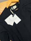MEN2000 JACOB C. PAMUK MODAL KARIŞIMLI SİYAH DOKUMA T-SHIRT