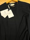 MEN2000 JACOB C. PAMUK MODAL KARIŞIMLI SİYAH DOKUMA T-SHIRT