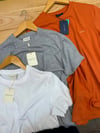 MEN2010 GNT KÜÇÜK NAKIŞLI BİSİKLET YAKA BASİC T-SHIRT