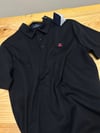 MEN2011 B&B POLO YAKA PAMUKLU SİYAH T-SHIRT