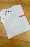 MEN2061 N.K ÖN/ARKA BASKILI BEYAZ T-SHIRT