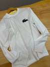 MEN2066 LCT BÜYÜK LOGOLU BEYAZ UZUN KOL T-SHIRT