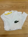 MEN2066 LCT BÜYÜK LOGOLU BEYAZ UZUN KOL T-SHIRT
