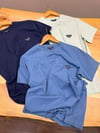 MEN2070 E.A SİLİKON LOGOLU PAMUKLU T-SHIRT