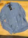 MEN2081 L.LS KAZAYAĞI DESENLİ PAMUKLU GÖMLEK