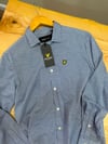 MEN2081 L.LS KAZAYAĞI DESENLİ PAMUKLU GÖMLEK