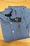 MEN2081 L.LS KAZAYAĞI DESENLİ PAMUKLU GÖMLEK