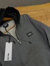 MEN2098 KARL L. YARIM FERMUARLI GRİ SWEAT