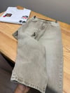 MEN2126 Z. LİKRASIZ TAŞLAMALI KAHVE JEAN