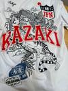 MEN2128 R.ISLAND ÖN/ARKA BASKILI BEYAZ T-SHIRT