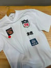MEN2128 R.ISLAND ÖN/ARKA BASKILI BEYAZ T-SHIRT