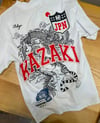 MEN2128 R.ISLAND ÖN/ARKA BASKILI BEYAZ T-SHIRT