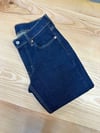 MEN2139 L'S KONTRAST DİKİŞLİ KOYU LACİVERT JEAN