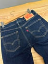 MEN2139 L'S KONTRAST DİKİŞLİ KOYU LACİVERT JEAN
