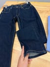 MEN2139 L'S KONTRAST DİKİŞLİ KOYU LACİVERT JEAN