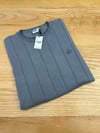 MEN2141 B.MN BİSİKLET YAKA GRİ TRİKO T-SHIRT
