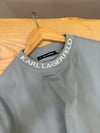 MEN2150 KARL L. DOKUMA YAKA AÇIK MAVİ TOK T-SHIRT