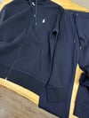MEN2160 PRL PAMUKLU TAM FERMUARLI LACİVERT HIRKA