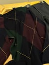 MEN2164 BAKLAVA DESENLİ KOYU LACİVERT KAZAK