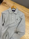 MEN2173 PRL YARIM DÜĞMELİ GRİ PAMUKLU SWEAT
