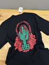 MEN2185 L.BNJ ÖN/ARKA BASKILI SİYAH T-SHIRT