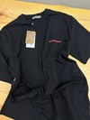 MEN2185 L.BNJ ÖN/ARKA BASKILI SİYAH T-SHIRT
