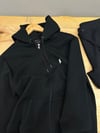 MEN2193 PRL PAMUKLU TAM FERMUARLI SİYAH HIRKA