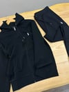 MEN2193 PRL PAMUKLU TAM FERMUARLI SİYAH HIRKA