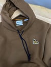 MEN2203  TMB.RLND KAPÜŞONLU SÜTLÜ KAHVE SWEAT 