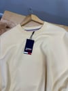MEN2211 TM BİSİKLET YAKA SARI SWEAT 