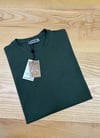 MEN2241 L.BNJ SİLİKON BASKILI HAKİ T-SHIRT
