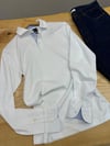 MEN2246 HCKT BEYAZ POLO YAKA UZUN KOL T-SHIRT