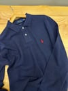 MEN2247 PRL LACİVERT UZUN KOL POLO T-SHIRT
