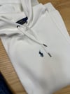 MEN2250 PRL KAPÜŞONLU BEYAZ PAMUKLU SWEAT
