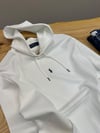 MEN2250 PRL KAPÜŞONLU BEYAZ PAMUKLU SWEAT
