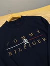 MEN2256 TM ÖZEL SERİ NAKIŞLI LACİVERT UZUN KOL T-SHIRT