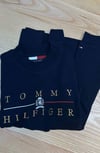 MEN2256 TM ÖZEL SERİ NAKIŞLI LACİVERT UZUN KOL T-SHIRT