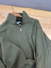 MEN2259 LCT YARIM FERMUARLI LOOSE FİT HAKİ SWEAT