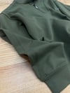 MEN2259 LCT YARIM FERMUARLI LOOSE FİT HAKİ SWEAT