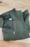 MEN2259 LCT YARIM FERMUARLI LOOSE FİT HAKİ SWEAT
