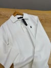 MEN2266 PRL YARIM DÜĞMELİ BEYAZ PAMUKLU SWEAT