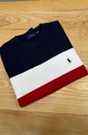 MEN2269 PRL RENK ŞERİTLİ PAMUKLU SWEAT