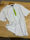 MEN2277 L.BNJ ÖN/ARKA BASKILI BEYAZ T-SHIRT