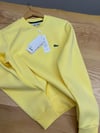 MEN2278 LCT BİSİKLET YAKA SARI SWEAT