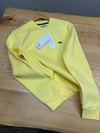 MEN2278 LCT BİSİKLET YAKA SARI SWEAT