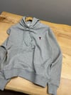 MEN2282 ALXNDR M.  NAKIŞLI KAPÜŞONLU GRİ SWEAT